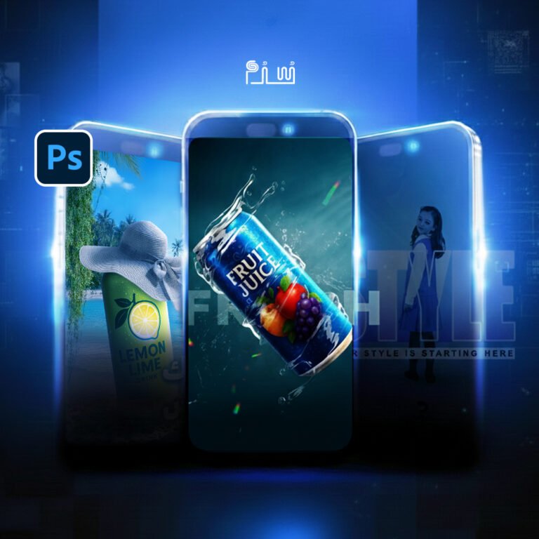 دورة بوابة أدوبي فوتوشوب ( تصاميم السوشل ميديا والموك اب )